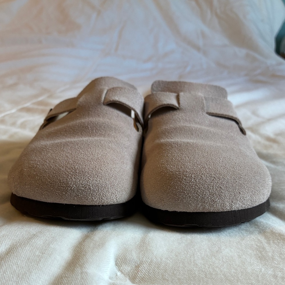 Asgard EUC Suede Cork Clogs (wanna-be Boston Birkenstocks) - Picture 5 of 7